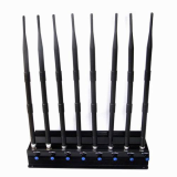 8 Bands Adjustable Powerful 3G 4G Cellphone Jammer _ UHF VHF GPS WiFi Jammer